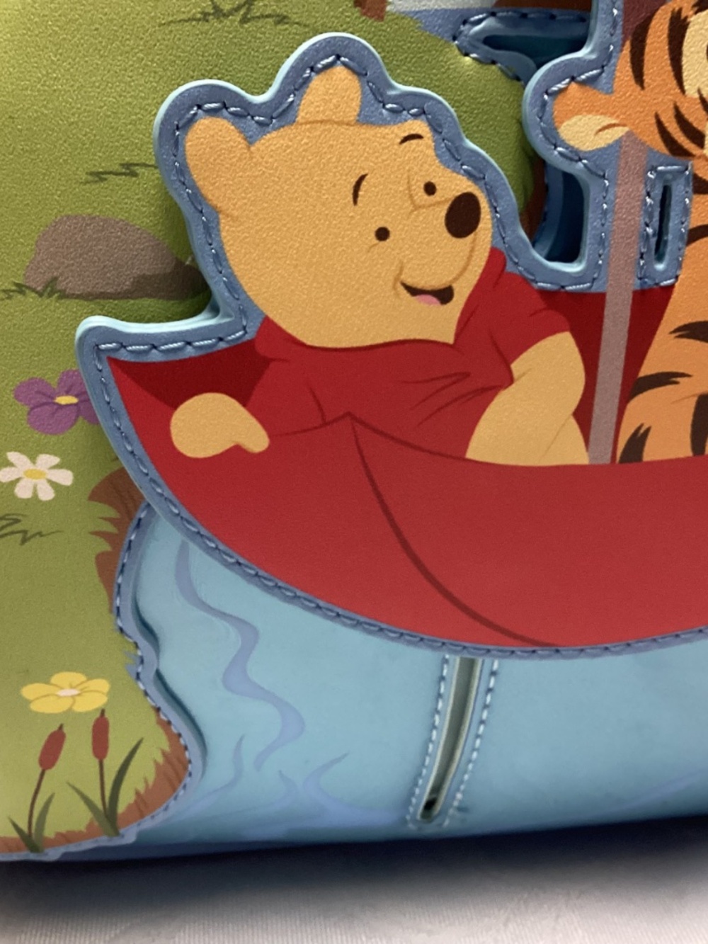 Loungefly Winnie the Pooh mini backpack. RETIRED RARE. UMBRELLA - Picture 3 of 11